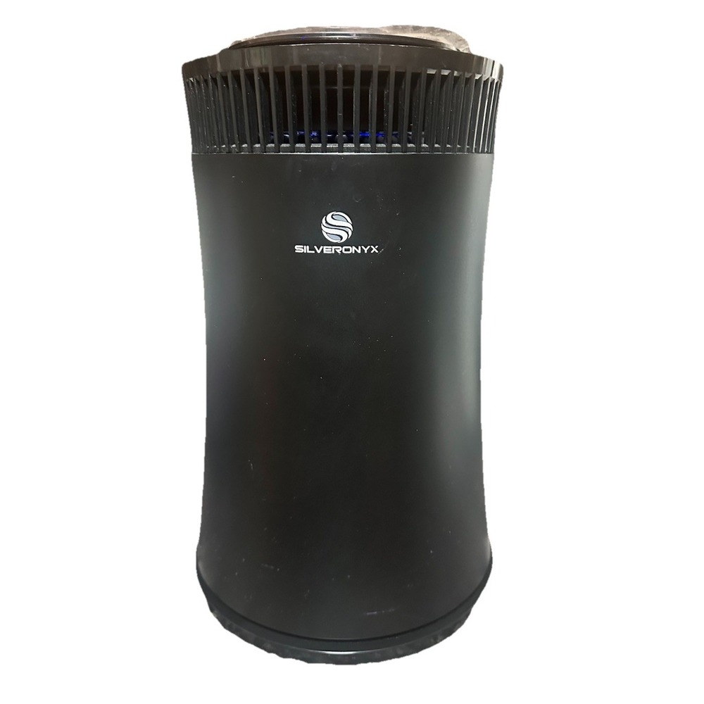 SilverOnyx 5 Speed Large Room Air Purifier -‎ Black 500' Room Hepa Coverage